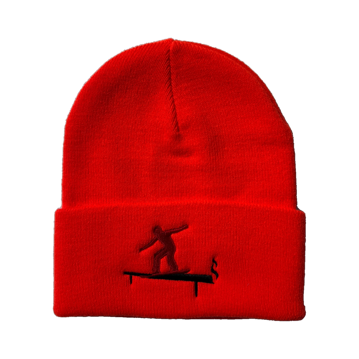 Snowboarder Smokin' Rail Beanie (6 colors)